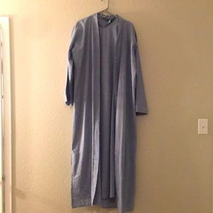 Blue Abaya/ Kimono Abaya/ Open Abaya